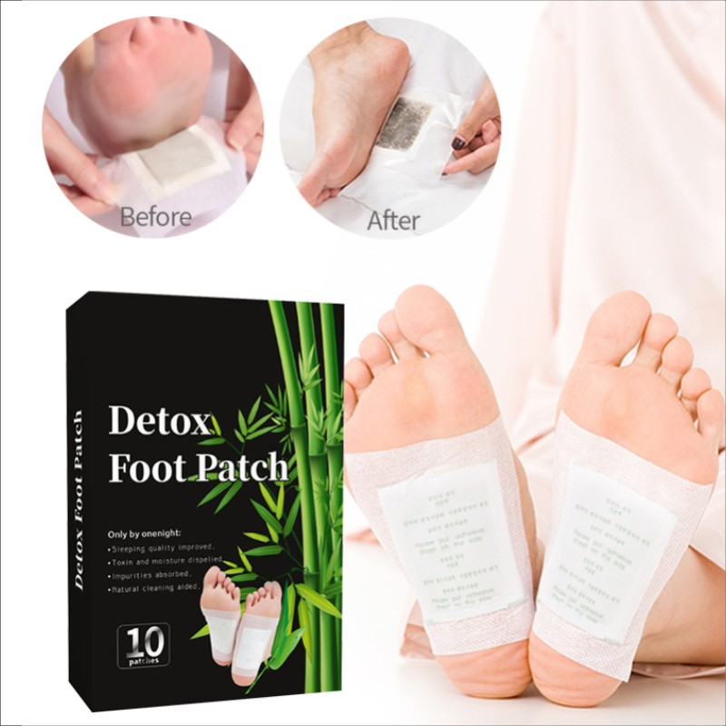 Foot Detox Patch Factory - Natural Herb Bamboo Vinegar New