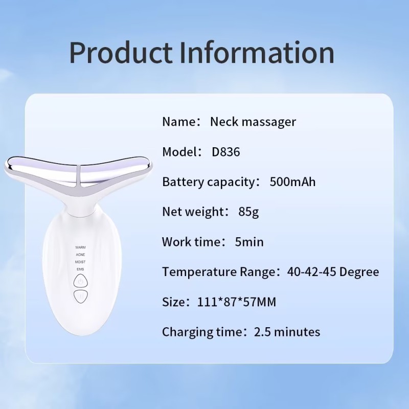 Facial Neck Massager Supplier - Anti-Aging Wrinkle Lifting