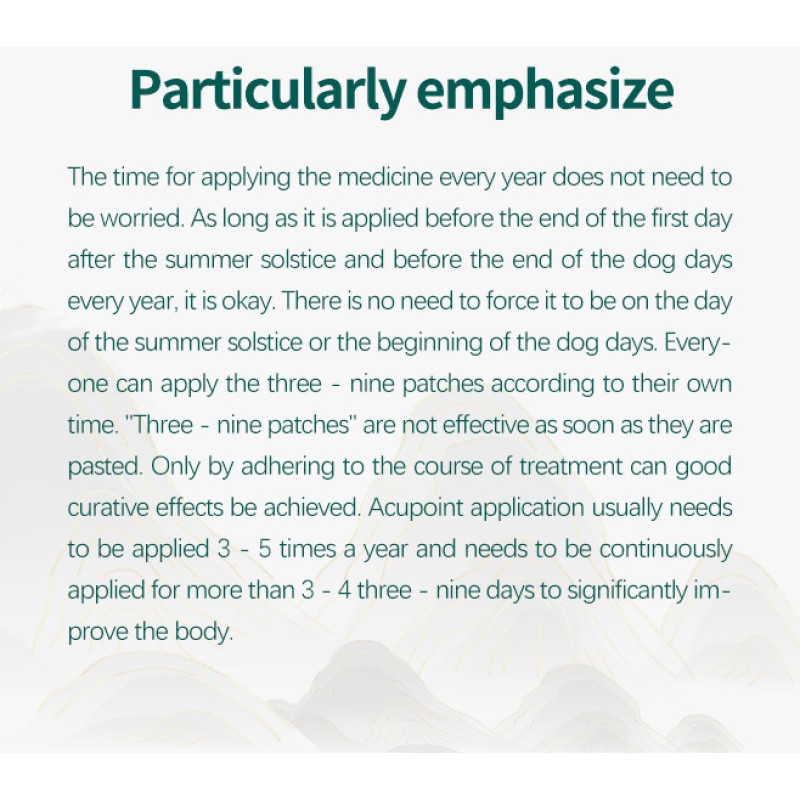 Herbal Moxibustion Patch Supplier - Sanfu Chronic Cough Relief