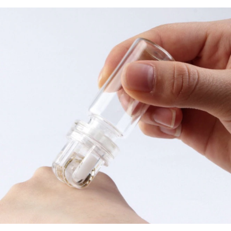 Titanium Derma Roller Supplier - 64 Gold Tips Hydra Roller Device