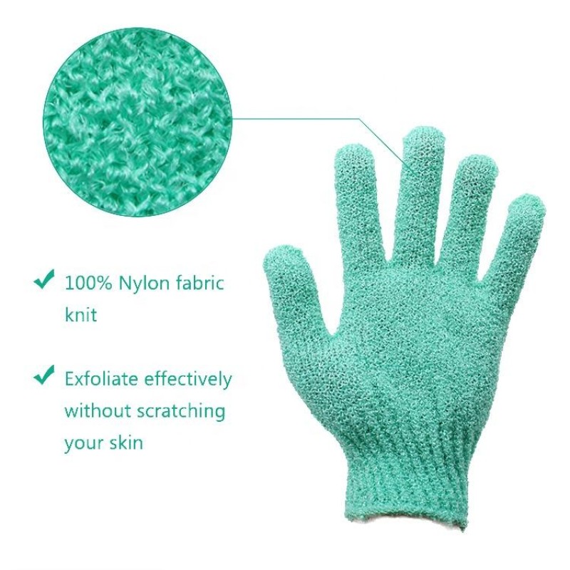 Bath Glove Manufacturer - 2023 Hot Sale Nylon Exfoliating Gloves