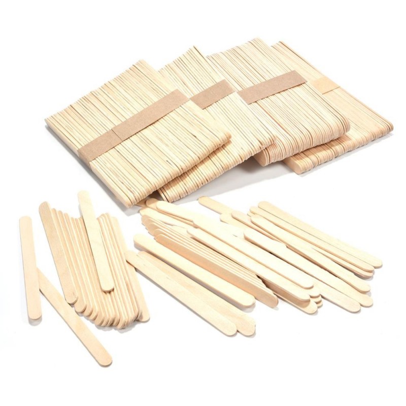 Ice Cream Sticks Supplier - Custom Logo Birch Wood Popsicle Sticks