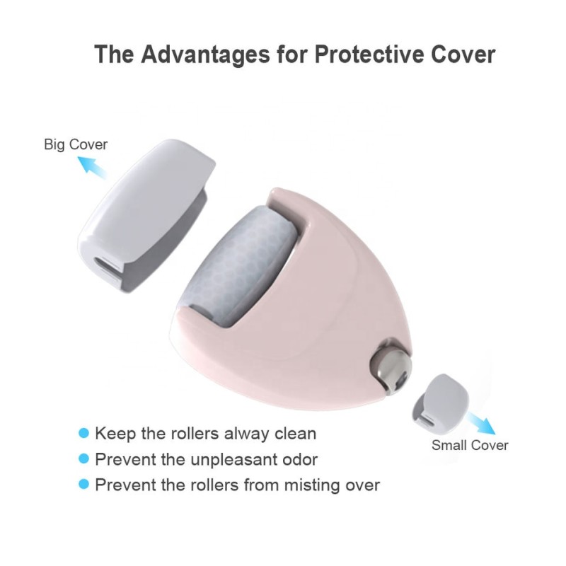 Ice Roller Supplier - Custom Heart Shape 2 in 1 Cooling Roller