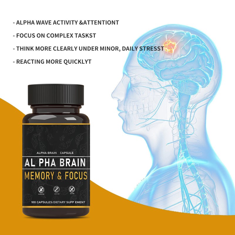 Brain Supplement Manufacturer - Vegan Nootropic Capsules Focus