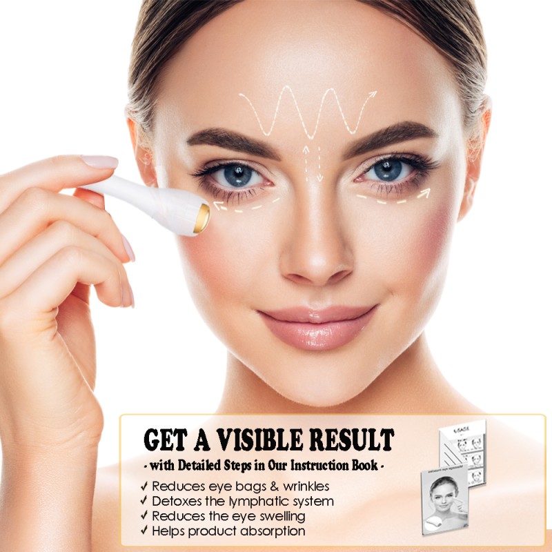 Face Massager Supplier - 24K Gold Yoga Roller Wrinkle Removal Tool