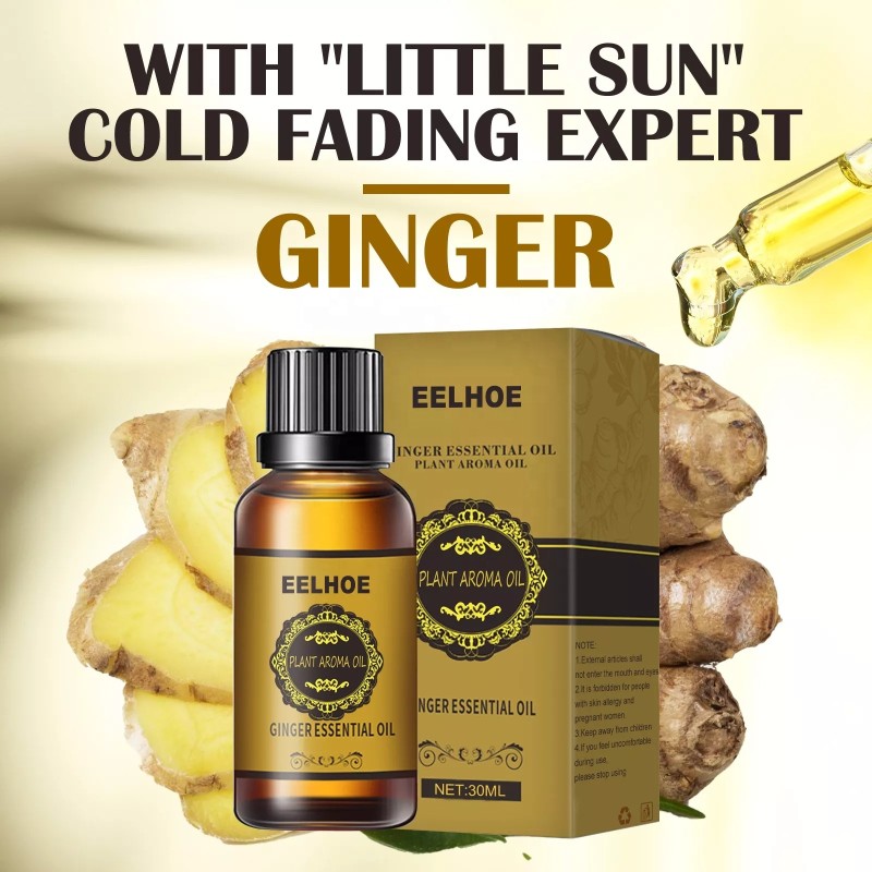 Ginger Essential Oil Factory - 10ml Belly Lymphatic Drainage Oil