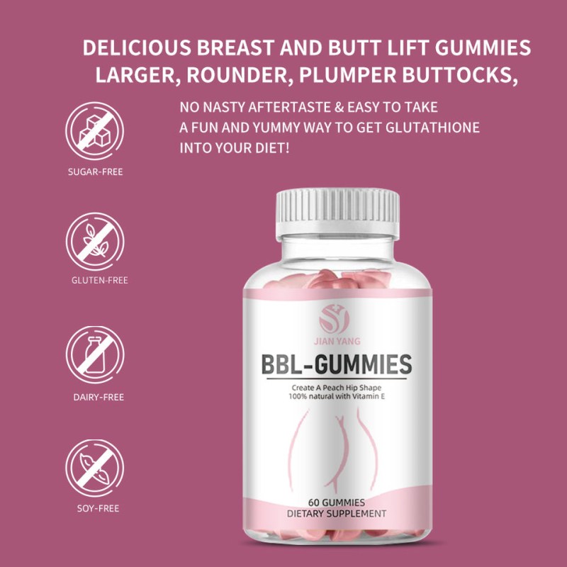 Butt Enhancement Gummies Supplier - Maca Ginger Butt Booster Gummies