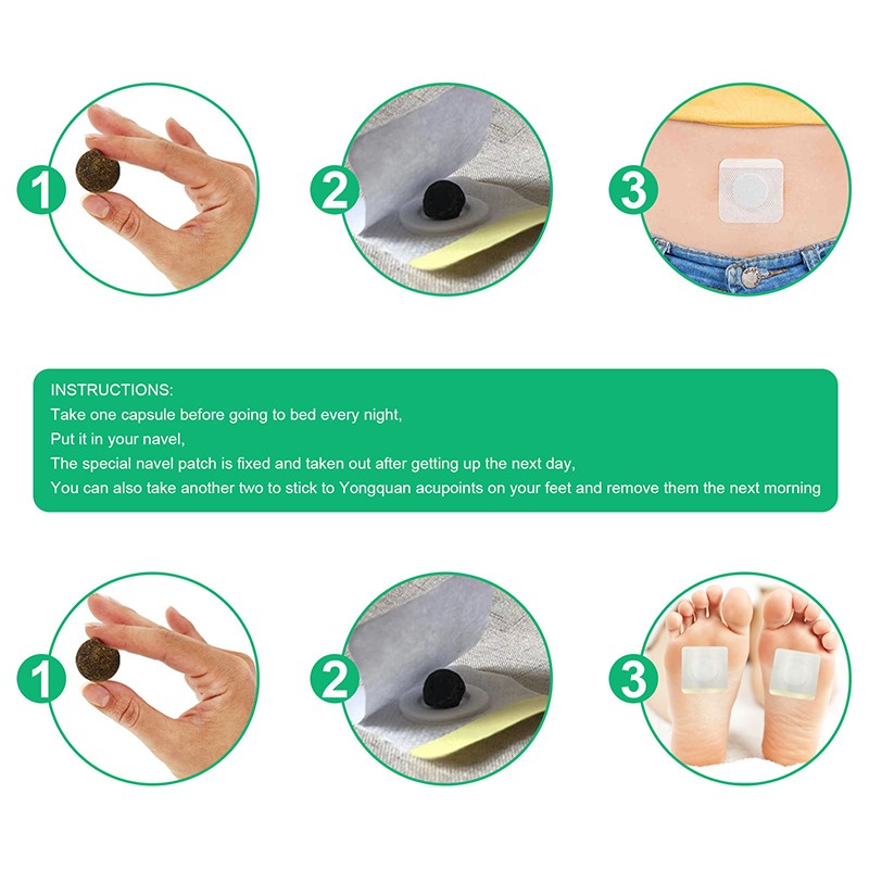 Belly Pellet Supplier - Herbal Tummy Mugwort Navel Slimming Patch