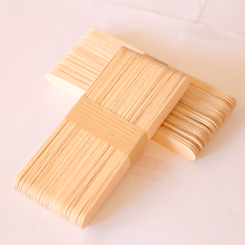 Ice Cream Sticks Supplier - Custom Logo Birch Wood Popsicle Sticks