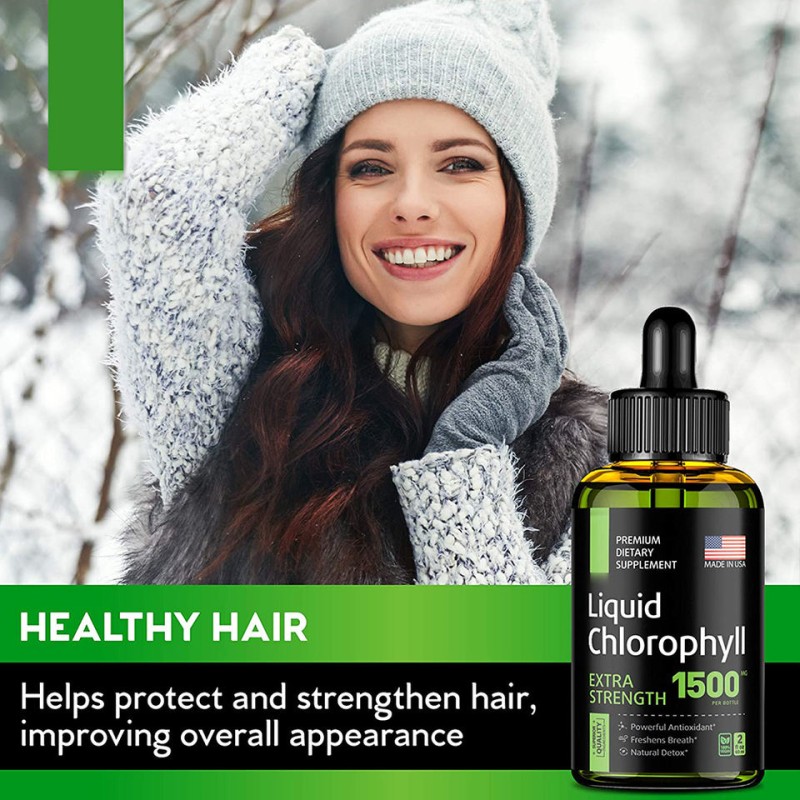 Chlorophyll Drops Supplier - OEM 6000mg Mint Liquid Supplement