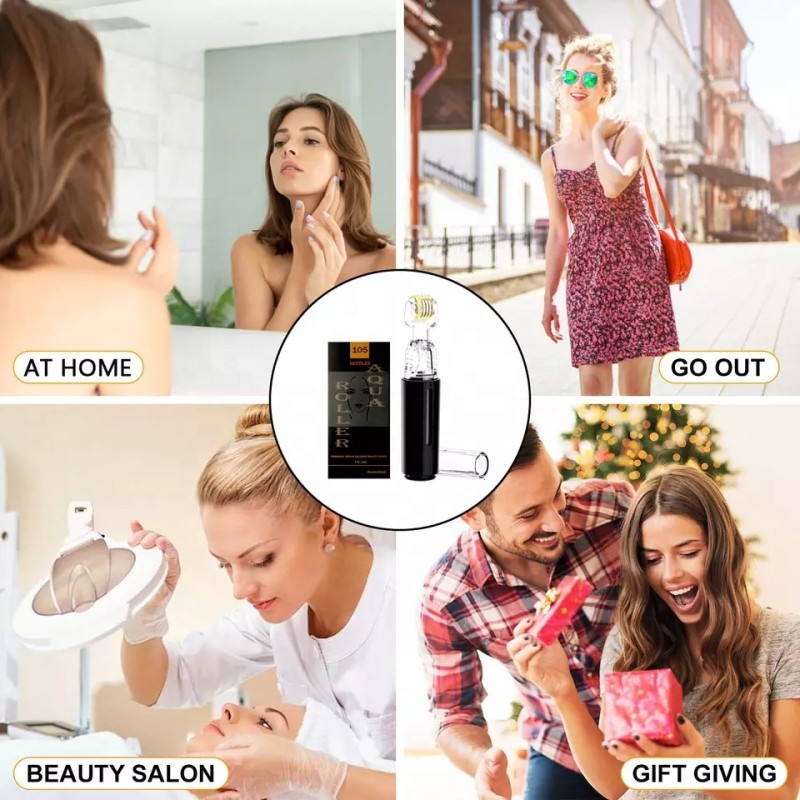 Derma Roller Manufacturer - 105 Titanium Needles with 10ML Vial