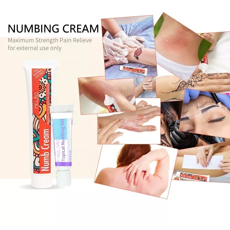 Tattoo Numbing Cream Supplier - OEM Pain Relief Cream for Eyebrow Microblading
