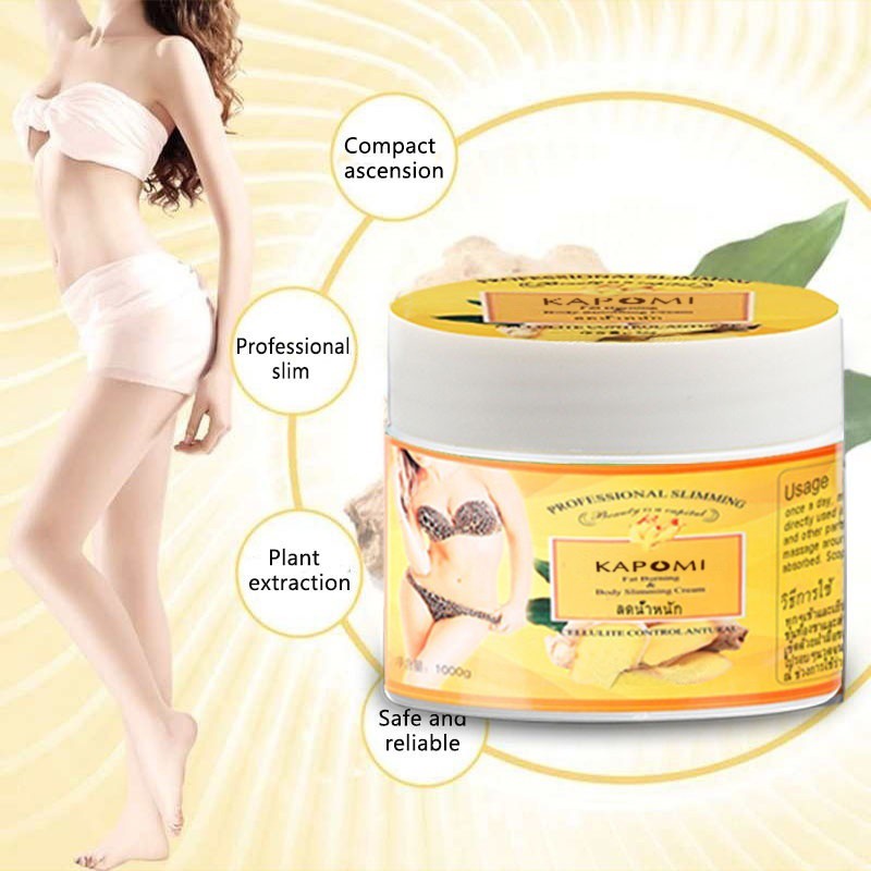 Anti-cellulite Cream Supplier - Ginger Fat Burning Massage Cream
