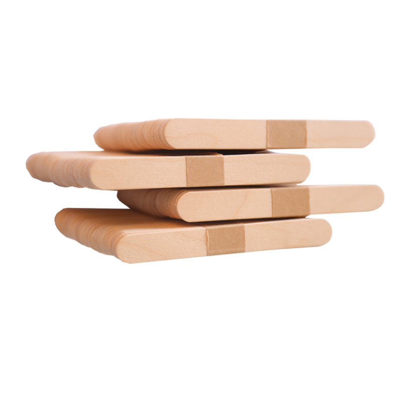 Ice Cream Sticks Supplier - Custom Logo Birch Wood Popsicle Sticks