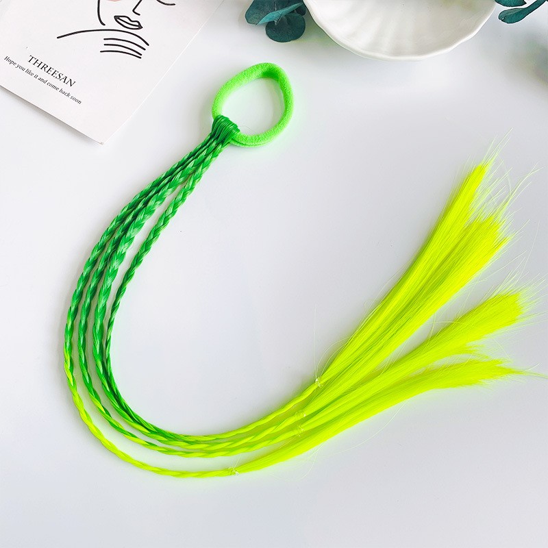 Hair Tie Manufacturer - Cute Kid Ponytail Holder Ombre Color Hair Tie Girls Sweet