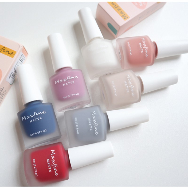 Nail Polish Manufacturer - Matte Nude Nail Polish Non Toxic Velvet Matte OEM