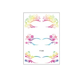 Eye Tattoo Stickers Factory - New Face Diamond Tattoo Stickers Party Face Makeup