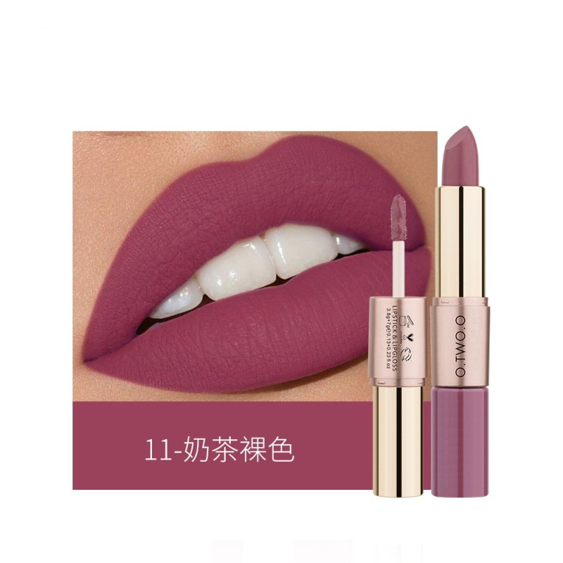 Lipstick Supplier - Wholesale Cheap Waterproof Long Lasting Matte Lipgloss 12 Colors