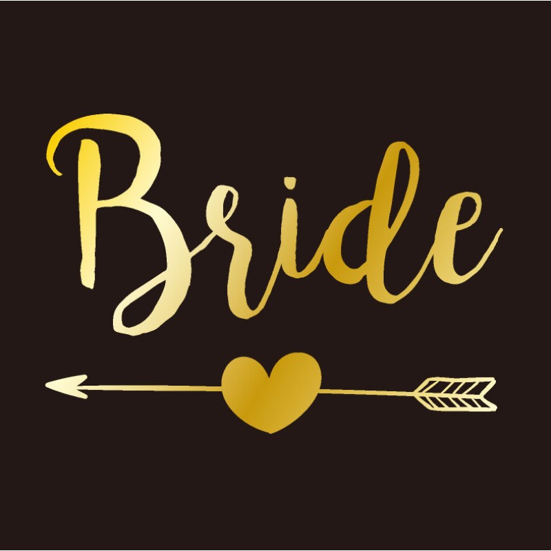 Bride Tattoo Manufacturer - Custom Hand Gold Bride Tattoo Gold Metallic Tribe Temporary