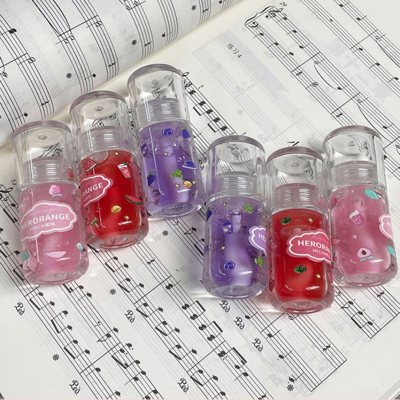 Lip Set Manufacturer - Makeup Lip Cosmetic Set 3-Color Lip Oil Fruit Moisturizing