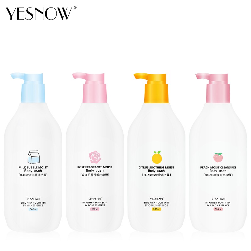 Shower Gel Supplier - Wholesale Smoothing Moisturizing Milk Rose Shower Gel 500ml