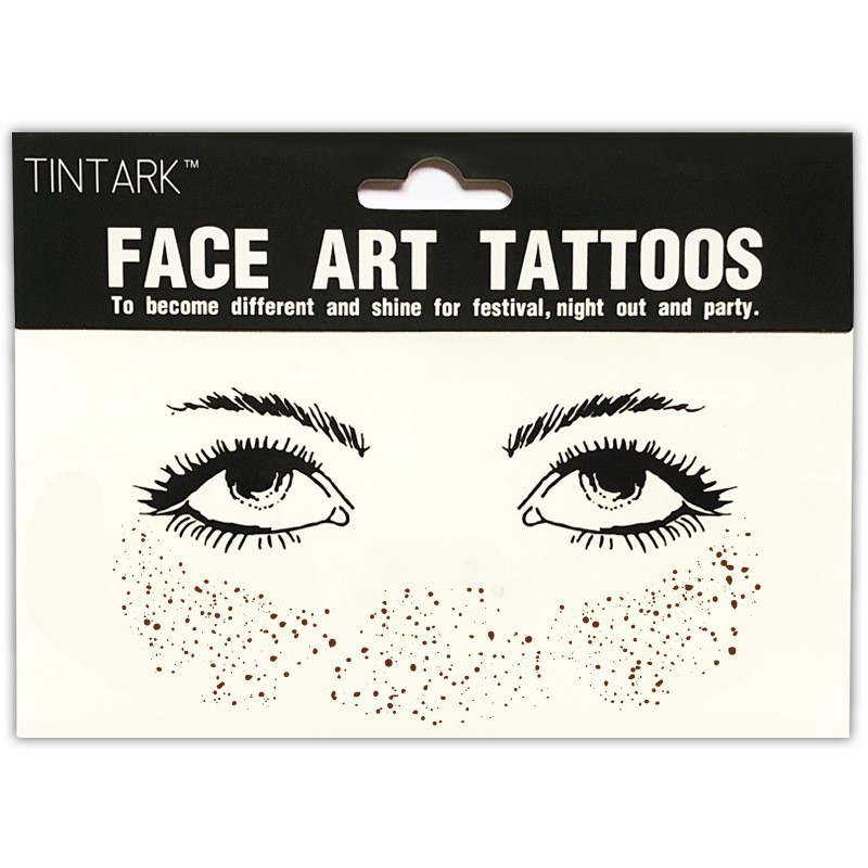 Face Tattoo Supplier - Hot Selling Face Tattoos Sticker Freckle Sticker Metallic