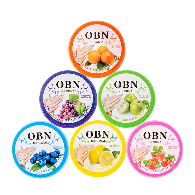 Nail Remover Wipes Supplier - Nail Polish Remover Cotton Pads 6 Fruit Flavors Gel
