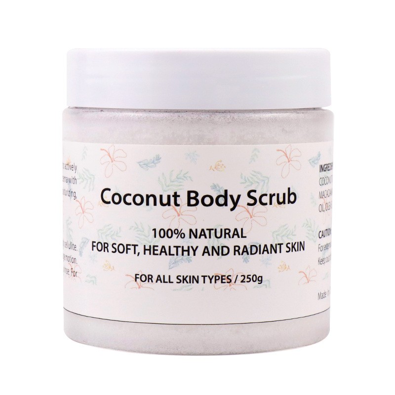 Body Scrub Manufacturer - OEM/ODM Natural Body Scrub Cream Coffee Sea Salt Coconut