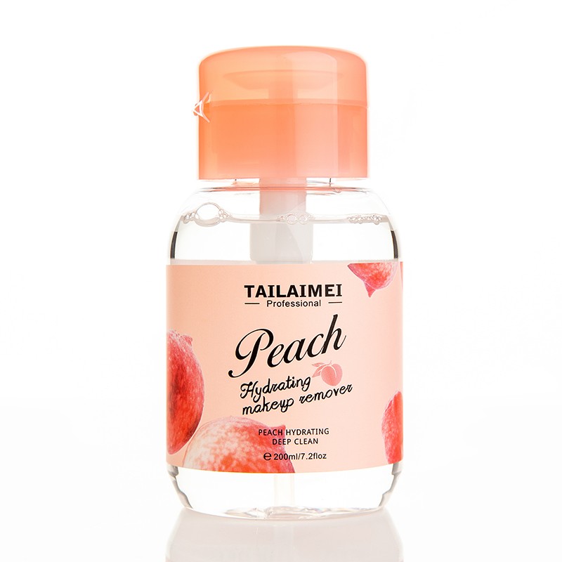 Makeup Remover Factory - Peach Organic Makeup Remover Deep Cleansing Oil Free Face