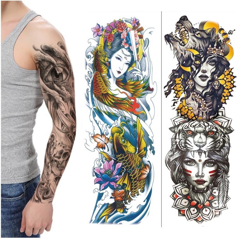 Body Stickers Factory - Men and Women Body Arts Muti Patterns Eco Friendly Temporary