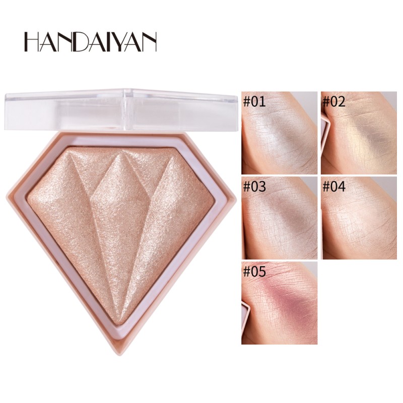 Pressed Powder Factory - HANDAIYAN Mineral Bronzer Highlighter 5 Colors Waterproof