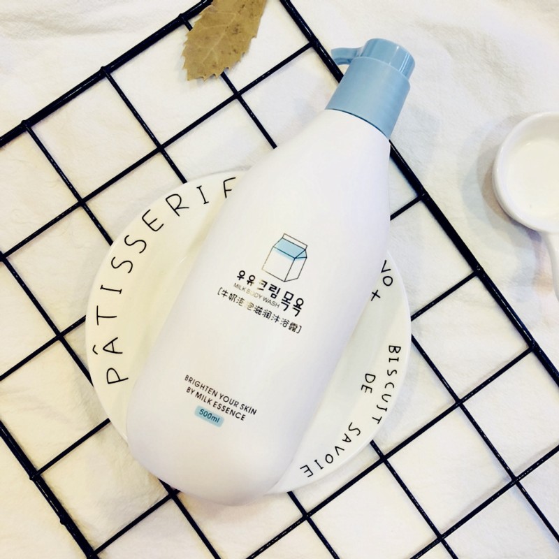 Shower Gel Supplier - Wholesale Smoothing Moisturizing Milk Rose Shower Gel 500ml