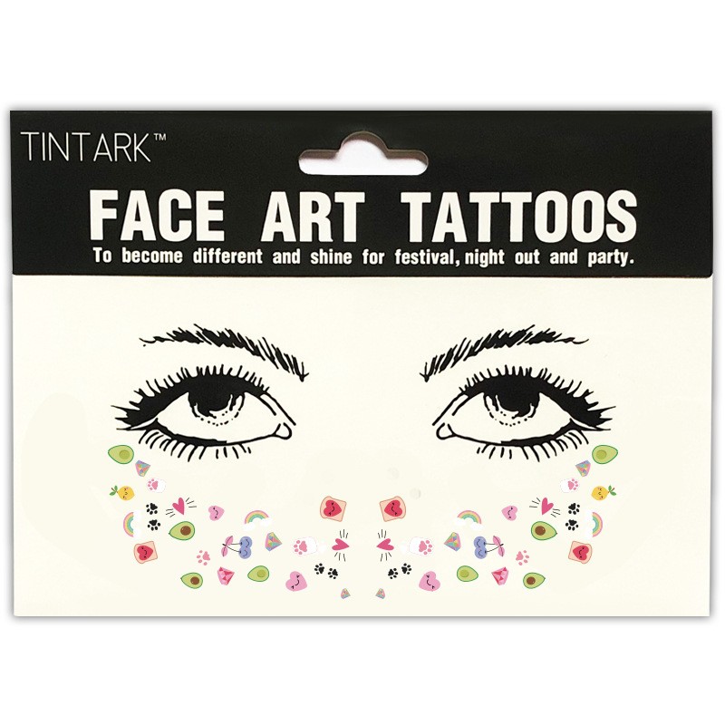 Face Tattoo Supplier - Hot Selling Face Tattoos Sticker Freckle Sticker Metallic