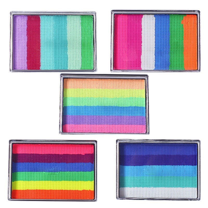 Face Paint Supplier - Washable Safe Paint Powder Palette Bright For Kids Halloween