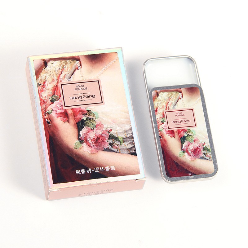 Solid Perfume Supplier - Solid Perfume for Men Women Floral Portable Round Box Balm