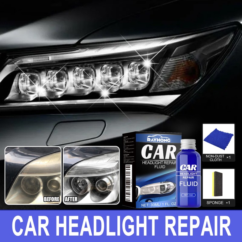 Car Repair Set Supplier - High Quality Rayhong Car Scratch Headlight Repair Liquid Set