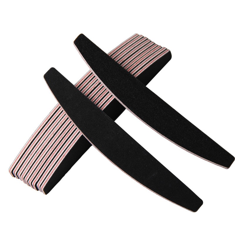 Nail File Manufacturer - Nail File Custom Logo Double Sided 100/180 Grit Emery