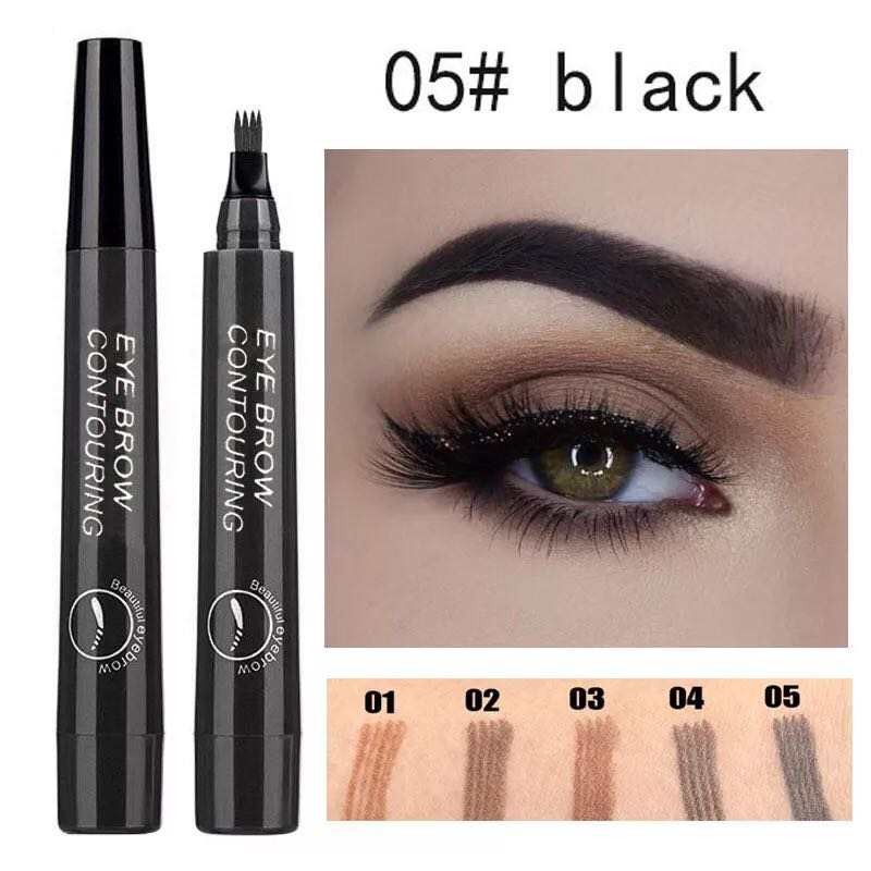 Eyebrow Pencil Supplier - SUAKE 4-TIP Liquid Eyebrow Pencil Waterproof Fork Tip