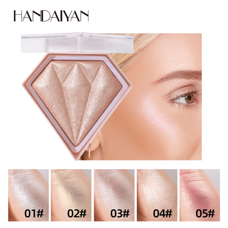 Pressed Powder Factory - HANDAIYAN Mineral Bronzer Highlighter 5 Colors Waterproof