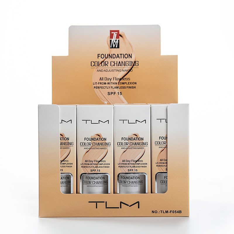 Foundation Liquid Manufacturer - TLM 30ML Color Changing Foundation Makeup Base Liquid