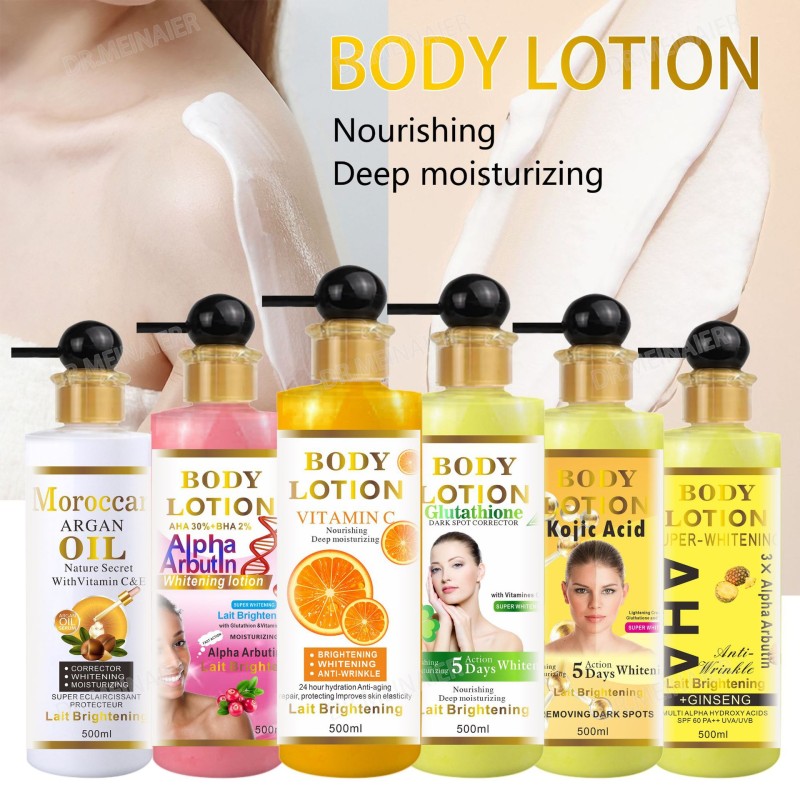Body Lotion Factory - Best Whitening Body Lotion Skin Care Hydrating Body Milk AHA