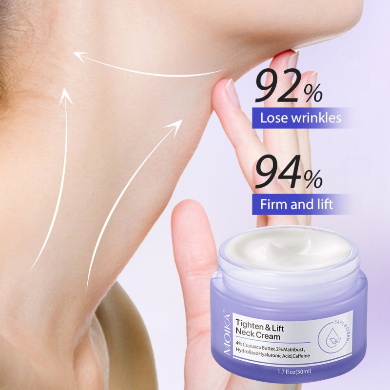 Neck Cream Manufacturer - MOIKA High Quality Neck Firming Cream Moisturizing Anti Wrinkle
