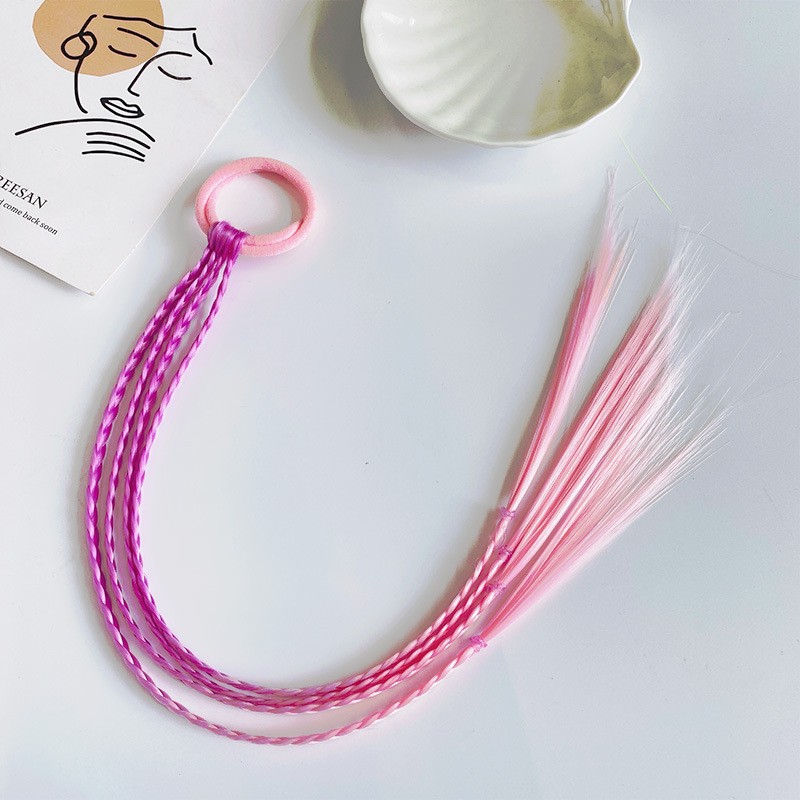 Hair Tie Manufacturer - Cute Kid Ponytail Holder Ombre Color Hair Tie Girls Sweet