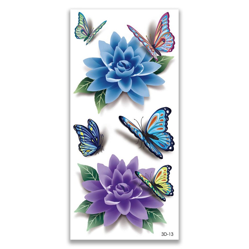 Body Sticker Factory - Temporary Body Waterless Tattoo Sticker Sexy Body Transfer