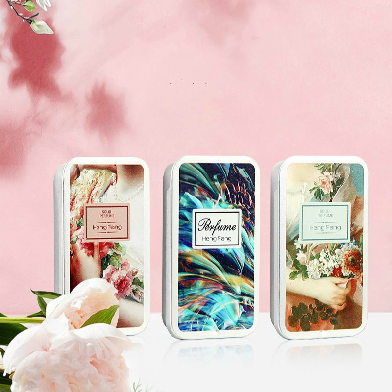 Solid Perfume Supplier - Solid Perfume for Men Women Floral Portable Round Box Balm