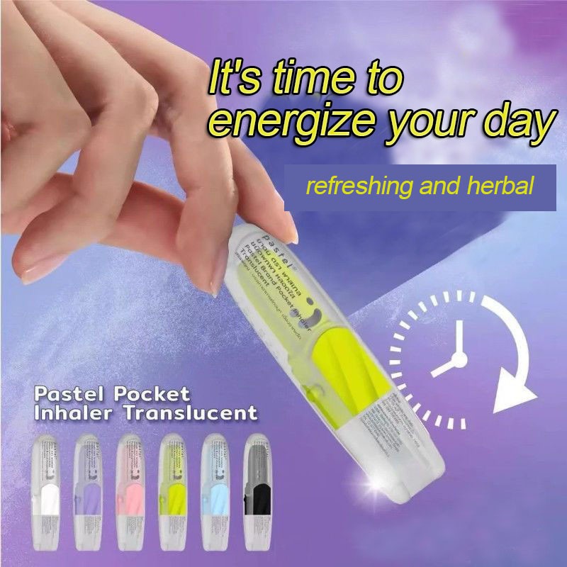 Nasal Inhaler Factory - Mint Flavor Sticks Clear Nasal Congestion Improve Fatigue Sleepiness
