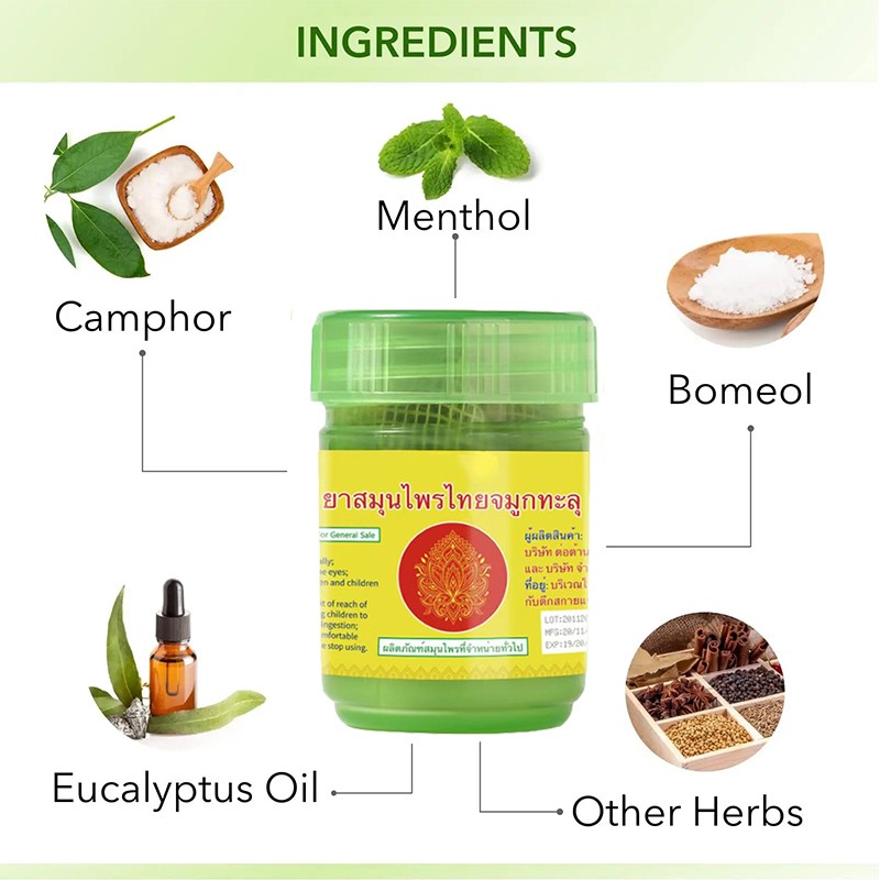 Nasal Inhaler Supplier - Thai Hot Selling Natural Herbal Nasal Inhaler Refreshing Mind Anti-sleepiness