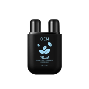 Strong Flavor Supplier - OEM Double Hole Nasal Inhaler Fruit Mint Essential Oil Private Label