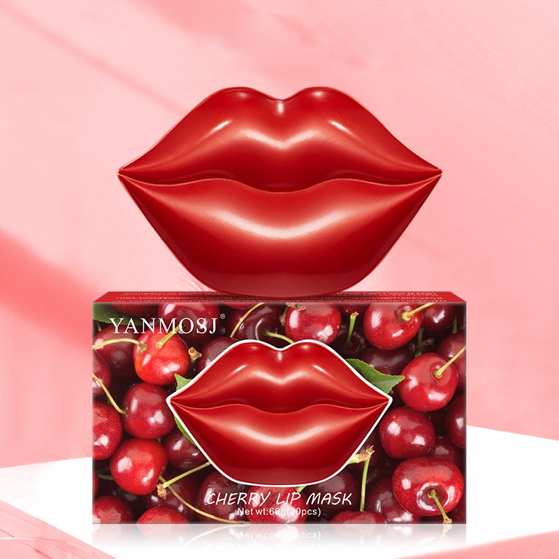 Lip Mask Supplier - Improve Moisturizing Lips 20pcs/Box Plant Essence Cherry Collagen