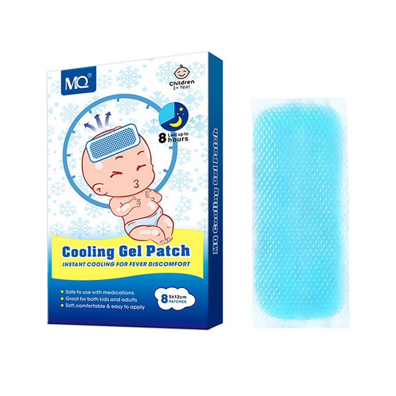 Cooling Patch Manufacturer - Medical Grade Gel Fever Patch for Baby Adults Long Lasting Cool
